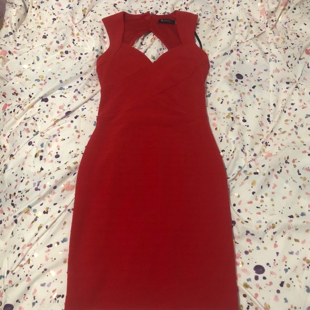 GUESS Sexy Red Dress - Picture 1 of 12